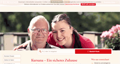 Desktop Screenshot of kursana.de
